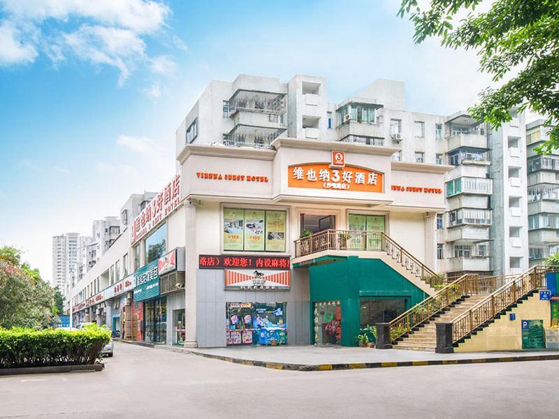 Vienna 3 Best Hotel Shenzhen Shazui Road Branch Exterior foto